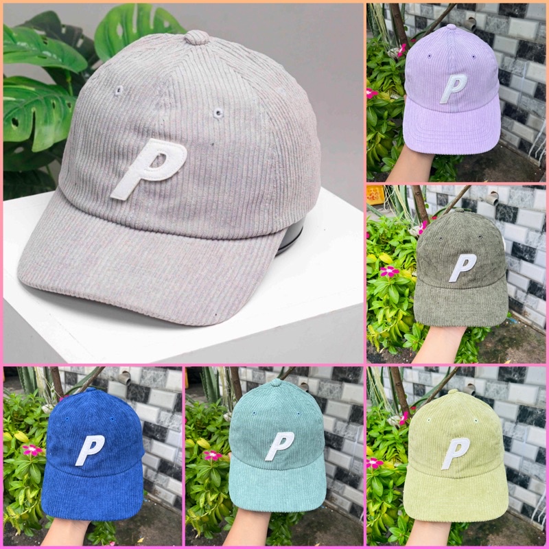 Mũ nón kết nhung chữ P cao cấp Unisex