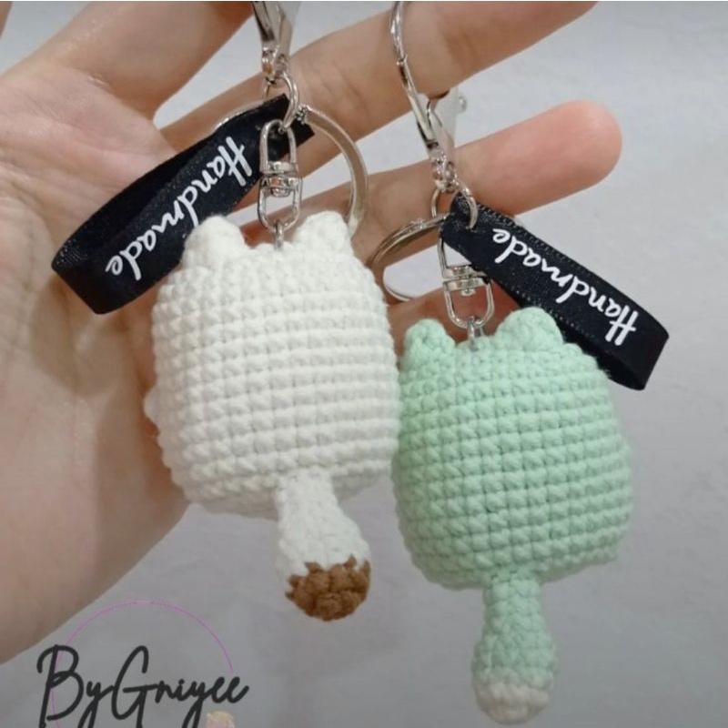 Móc khóa mèo handmade