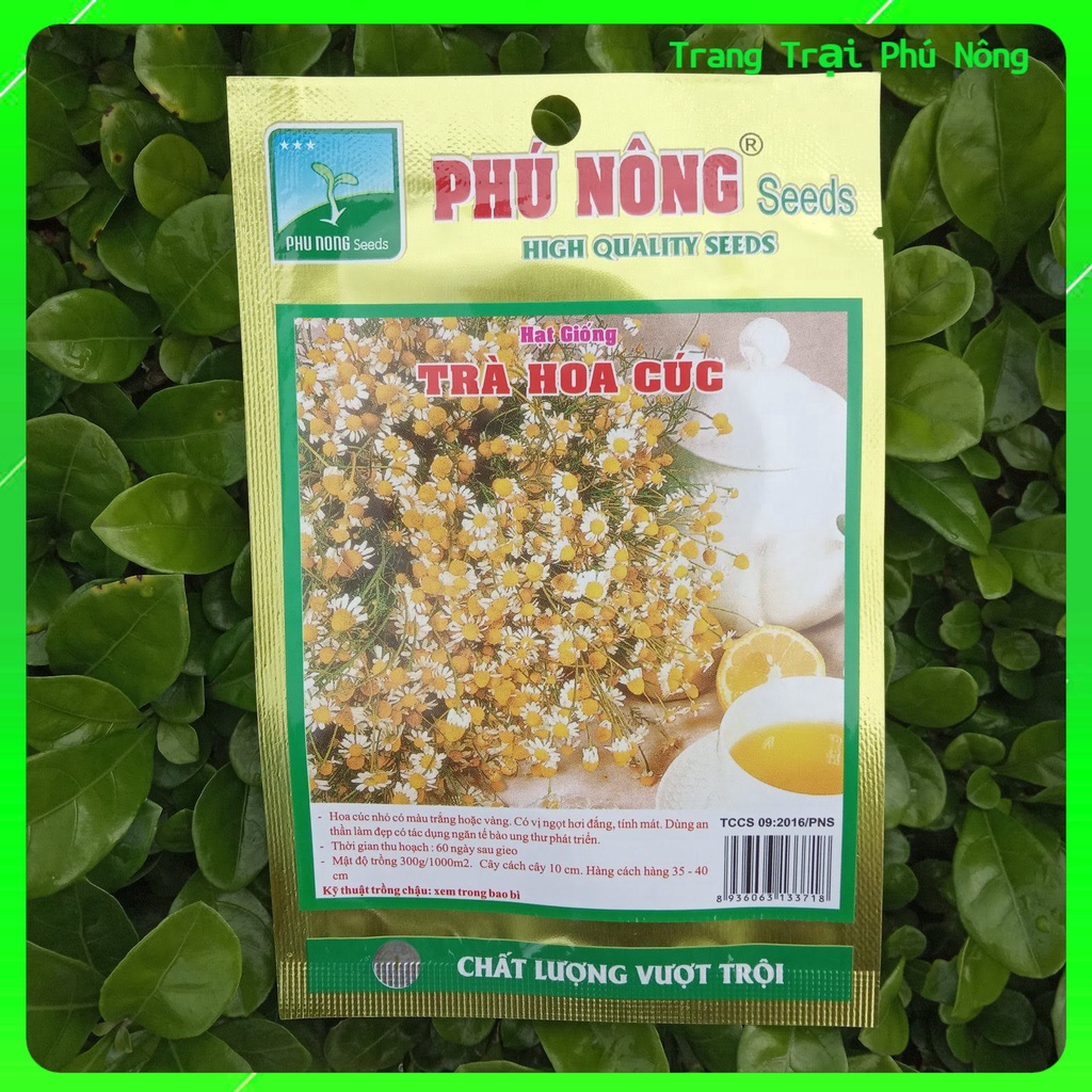 Hạt Giống Trà Hoa Cúc Phú Nông - Gói 200mg