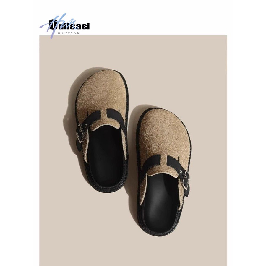 Giày birkenstock Mùa Thu 2023 Đế Dày Phối Màu Phong Cách Mới