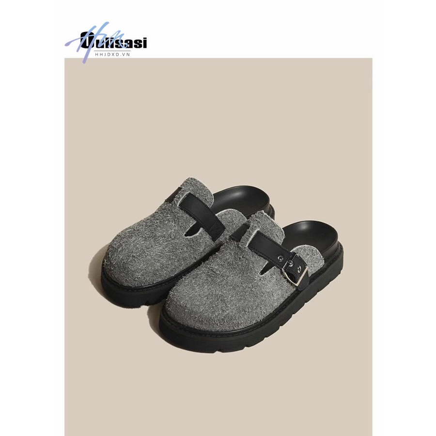 Giày birkenstock Mùa Thu 2023 Đế Dày Phối Màu Phong Cách Mới