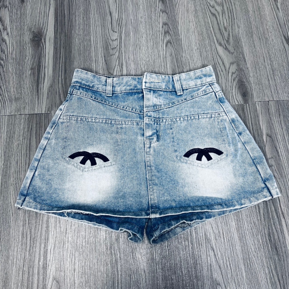 Chân váy jeans nữ short cạp gập chân váy bò ngắn 3 màu xanh đậm, Đen, xanh nhạt | BigBuy360 - bigbuy360.vn