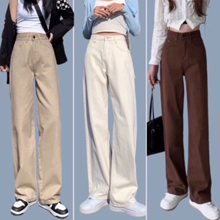 Quần Kaki trơn, Quần Baggy Nam Nữ jean Ống Suông Rộng Trẻ Trung Năng Động thời trang hàn quốc xinh unisex - Q12