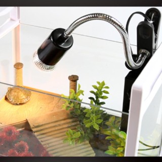   Sale   hot sale  Kẹp đèn UVA + UVB 3.0-đèn sưởi -Đèn bể rùa có thể xoay 360 độ và thiết thực có núm điều chỉnh ánh sáng 