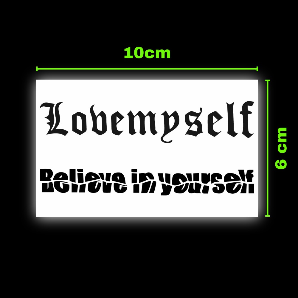 Miếng dán hình xăm tạm thời SAI MAGIC TATTOO 478 kích thước 10CM×06CM chống thấm nước lâu trôi lên đến 2 tuần