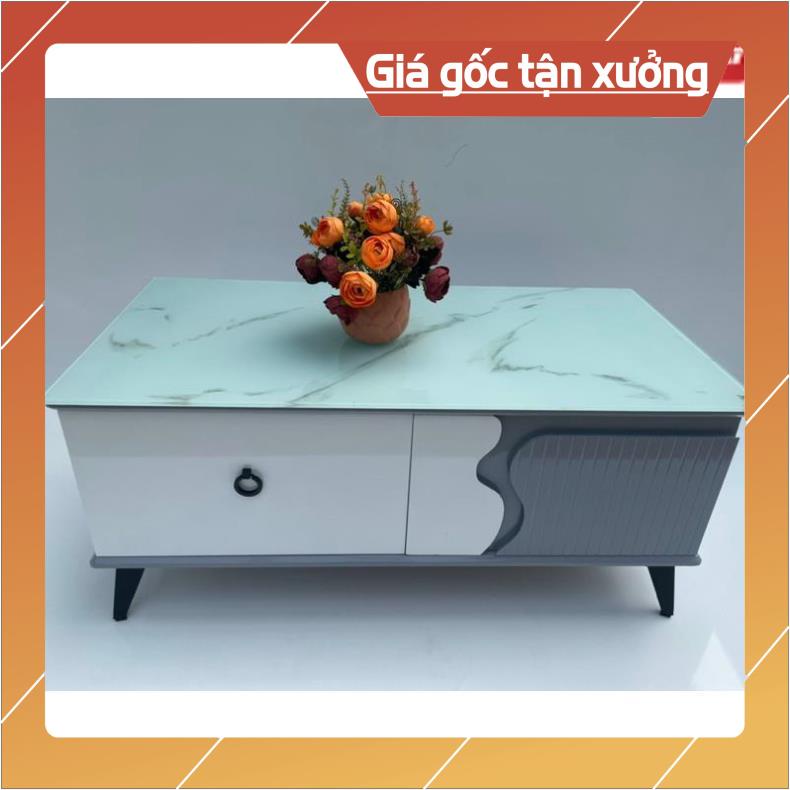 Bàn trà sofa chữ nhật 50x100 mẫu sang trọng, hiện đại
