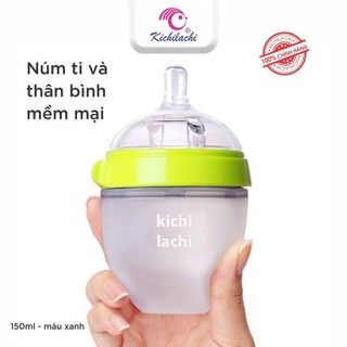 Bình sữa silicone kichi 150ml/220ml