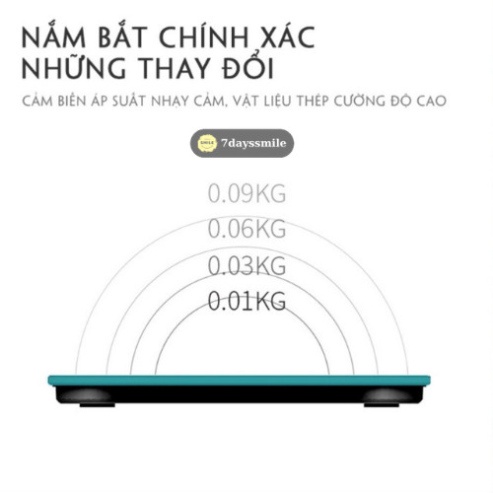 Cân Điện Tử sức khoẻ Kết Nối Bluetooth Phân Tích Chỉ Số Cơ Thể - Cân Bluetooth phân tích chỉ số cơ thể hàng chính hãng