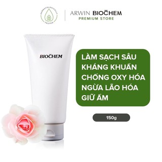 Sữa rửa mặt hoa hồng biochem dành cho mọi loại da 150g