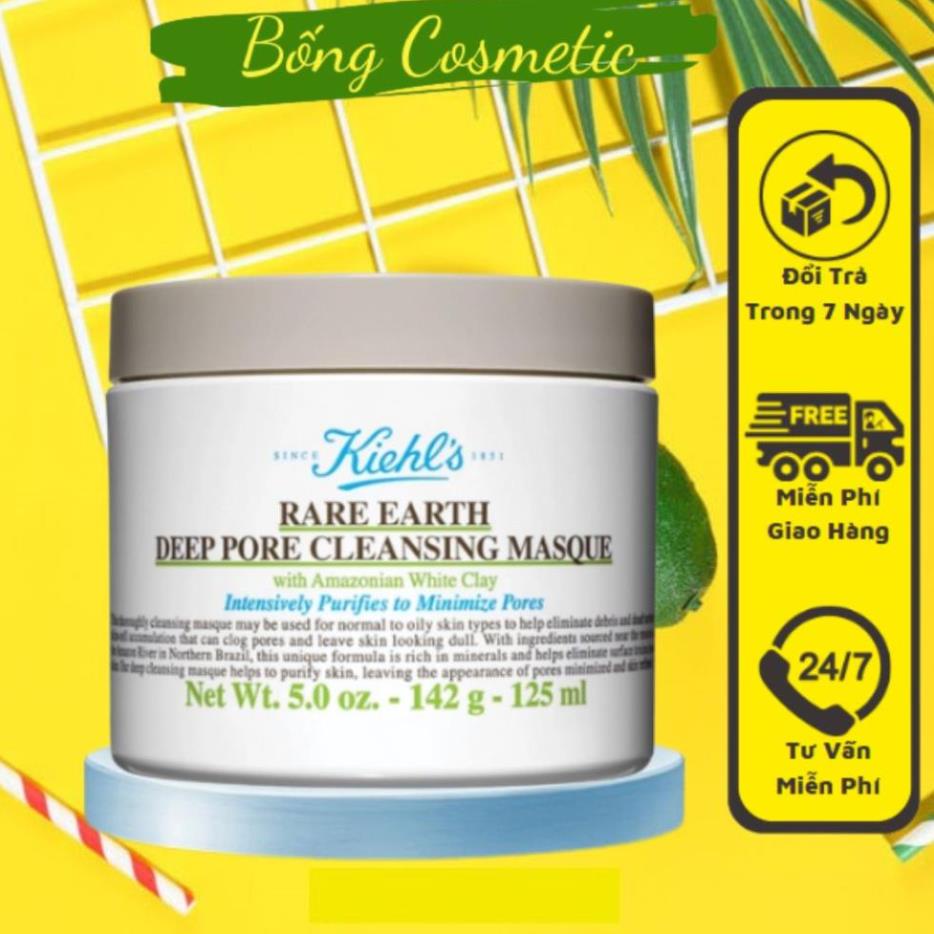 Mặt nạ đất sét Kiehls Rare Earth Deep Pore Cleansing Masque 125ml