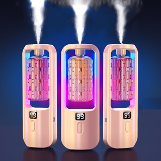 Máy xông tinh dầu tự động 5 chế độ, Hương thơm nhẹ dịu, làm thơm phòng khử mùi, Máy khuếch tán tinh dầu dùng pin SP01