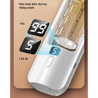 Máy xông tinh dầu tự động 5 chế độ, Hương thơm nhẹ dịu, làm thơm phòng khử mùi, Máy khuếch tán tinh dầu dùng pin SP01