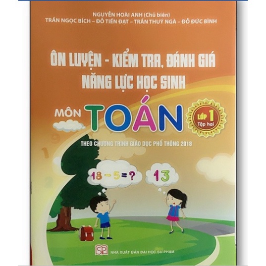 Sách - Ôn luyện - kiểm tra, đánh giá năng lực học sinh môn toán lớp 1 tập 2
