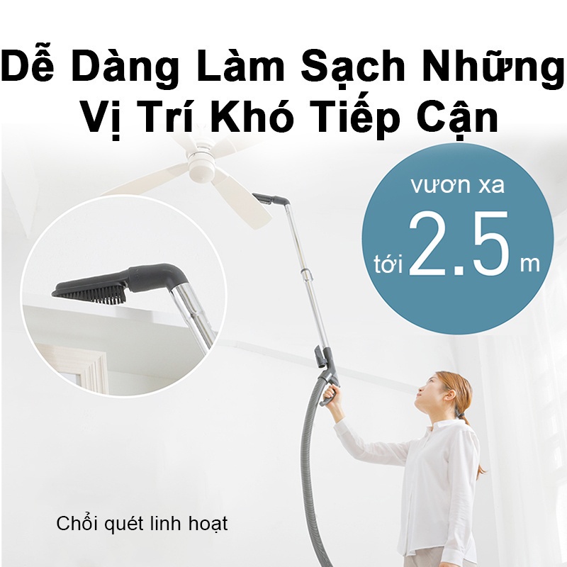 Máy Hút Bụi Dạng Hộp Panasonic MC-CL605KN49 - Công suất 2000W - Công nghệ gió xoáy