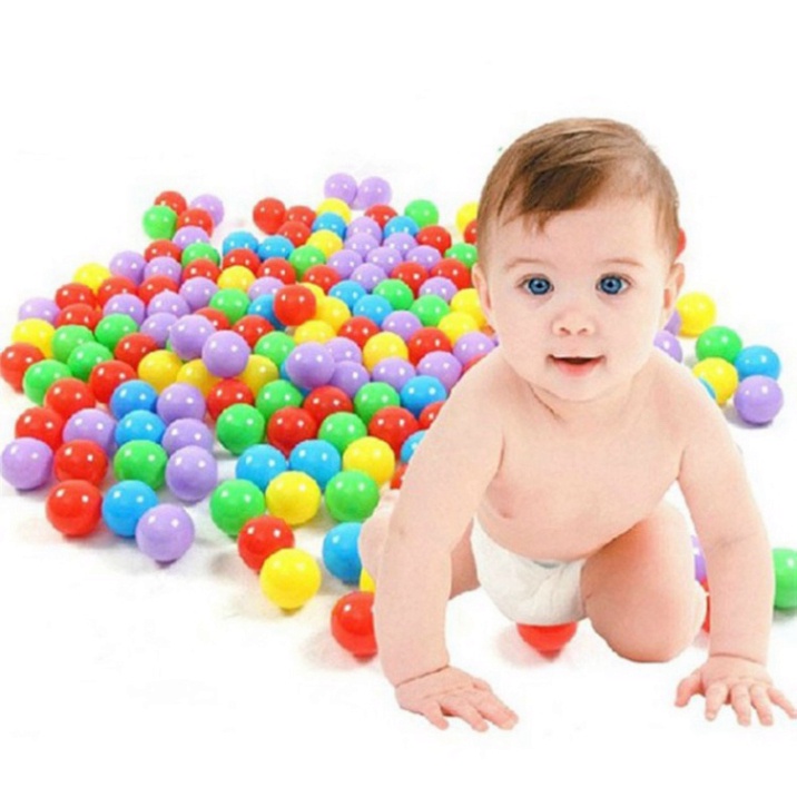 🌸100 BÓNG NHỰA MỀM CHO BÉ 🌸