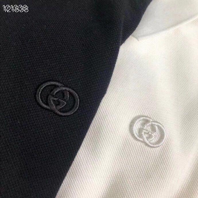 Gucci Áo polo Tay Ngắn Màu Trơn Chất Liệu cotton Thời Trang Mùa Hè 2023 Cho Nam Và Nữ