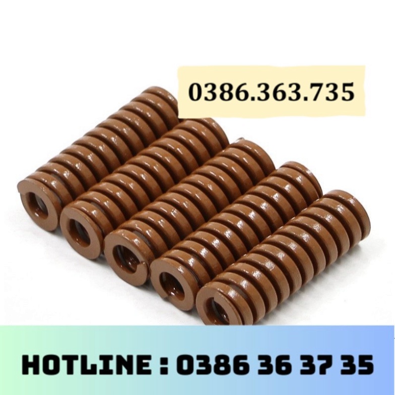 Lò xo khuôn mẫu TF-TL-TM-TH-TB, lò xo nén Màu Nâu Khuôn Nhật Bản TB22 * 25 30 35 40 45 50 55 60 65/175
