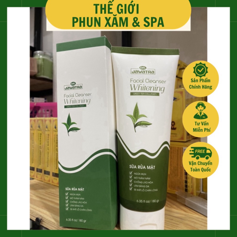 [GIÁ TỐT] ❎ Sữa rửa mặt trà xanh Jawatra 180g - Hàng cao cấp