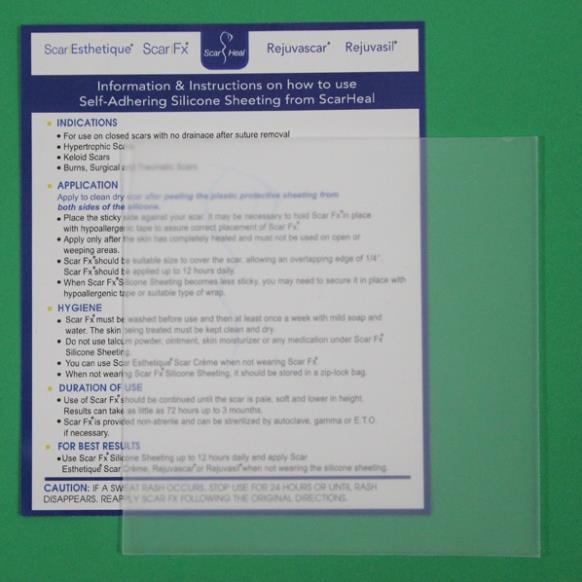 Miếng Dán Xẹp Sẹo Lồi / Phì Đại REJUVASKIN Scar Fx 1x20cm - 2x20cm - 3x20cm - 5x10cm - 10x10cm Chính Hãng