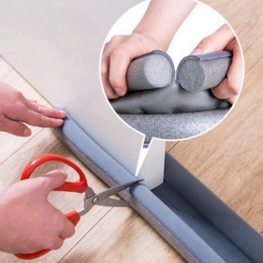 ⚡ Thanh xốp nệp đệm chặn khe cửa chống tiếng ồn,chống bụi ,ngăn ngừa côn trùng } . .