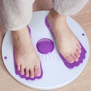 ⚡ Đĩa xoay eo tập thể dục 360 độ bàn xoay tập cơ bụng cho eo thon tại nhà và phòng gym có hạt massage bàn chân . .