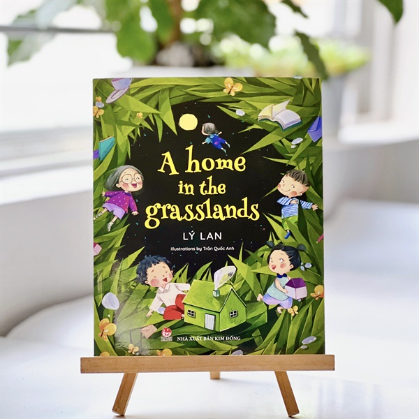 Sách - A Home In The Grasslands (Ngôi Nhà Trong Cỏ bản tiếng anh)