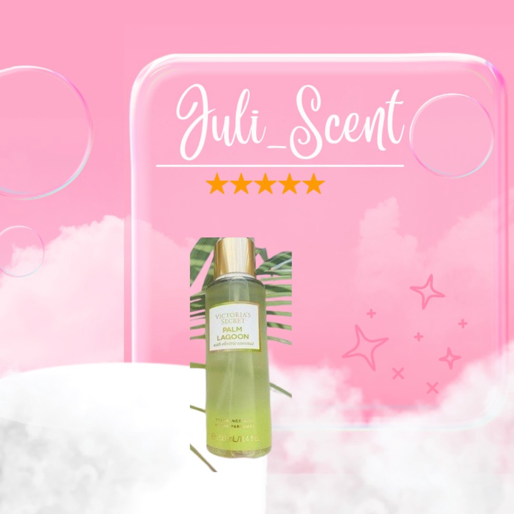 Xịt thơm Body Mist 𝐕𝐢𝐜𝐭𝐨𝐫𝐢𝐚'𝐬 𝐒𝐞𝐜𝐫𝐞𝐭 𝐏𝐚𝐥𝐦 𝐋𝐚𝐠𝐨𝐨𝐧