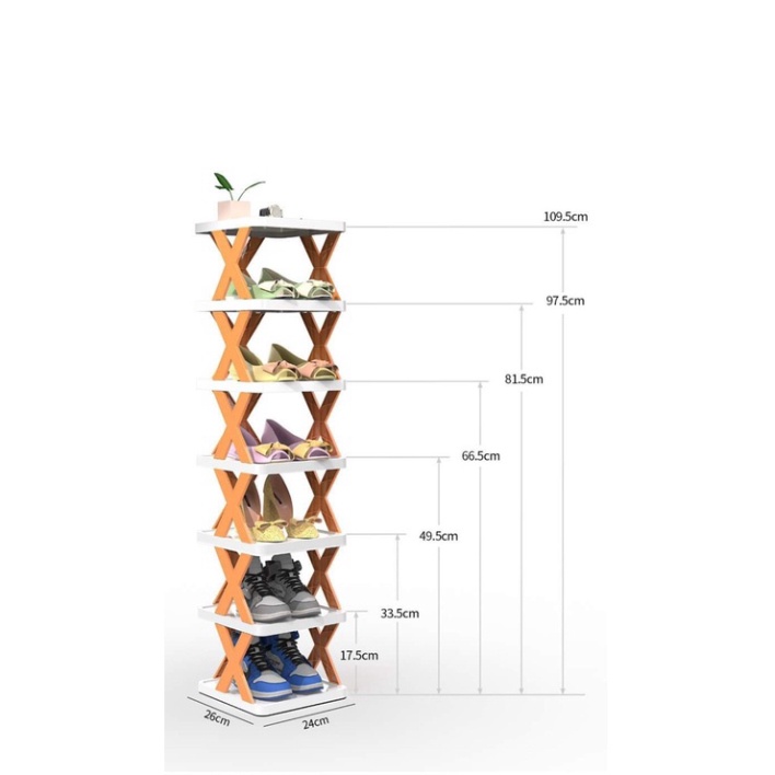 ⚡Loại 1⚡Kệ để giầy mẫu mới 5 tầng cao cấp . | BigBuy360 - bigbuy360.vn