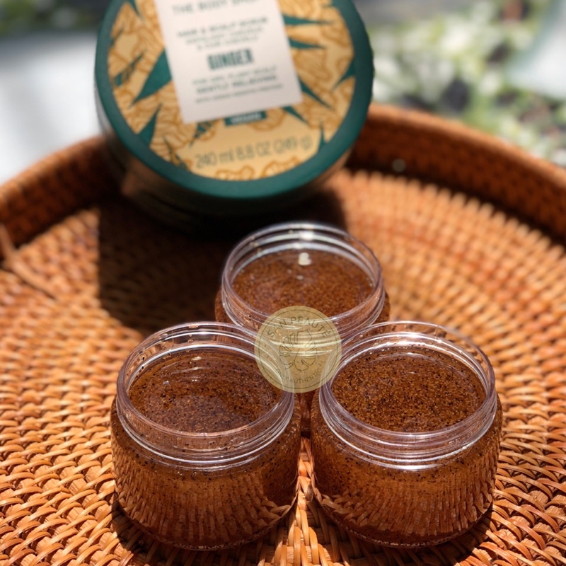 Dầu gội Tẩy tế bào chết da đầu Gừng The Body Shop Ginger Hair Scrub cho tóc khô