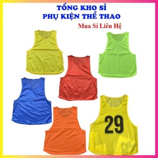 Áo lưới tập đá bóng, áo bib thể thao nhiều màu sắc dễ nhận diện >