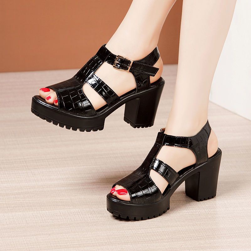 Sandal Cao Gót Hở Ngón Phong Cách Mới Mùa Hè 2023 Cho Nữ