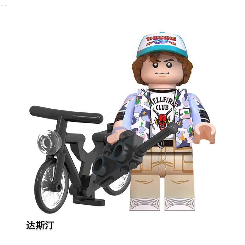 Bộ Đồ Chơi Lắp Ráp lego stranger things Mô Hình Nhân Vật eleven demon piranha Thorler