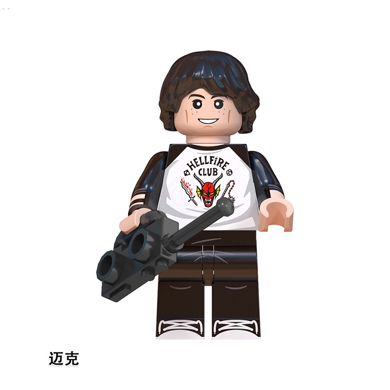 Bộ Đồ Chơi Lắp Ráp lego stranger things Mô Hình Nhân Vật eleven demon piranha Thorler