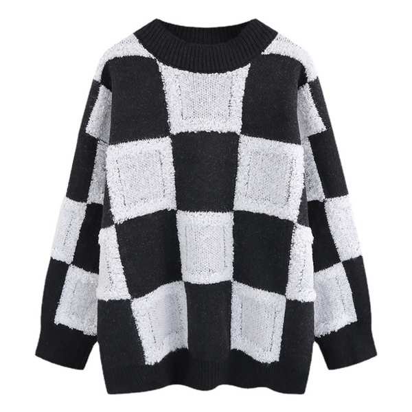 Áo sweater Dáng Rộng Phong Cách retro Mới Cho Nữ