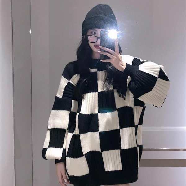 Áo sweater Form Rộng Phong Cách Hàn Quốc Cho Nữ
