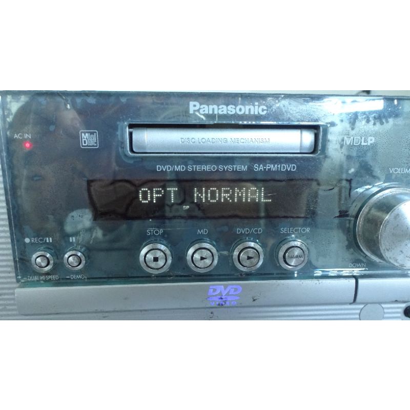 Cục dàn mini Panasonic PM1dvd làm giải mã tốt