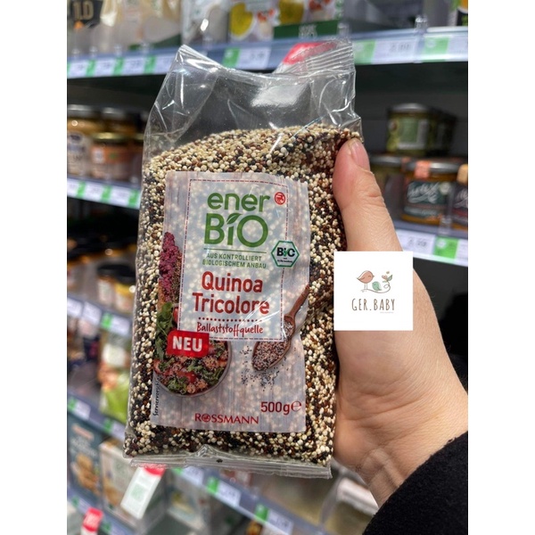 [HÀNG AIR _ CHÍNH HÃNG] Quinoa diêm mạch hữu cơ Đức - GerBaby