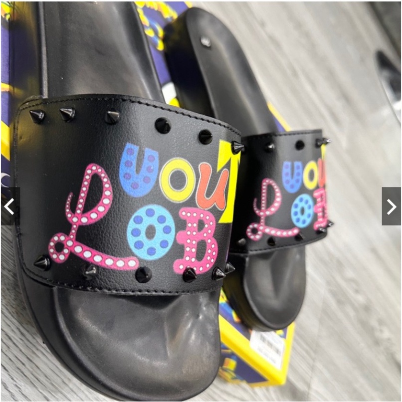 Dép lê HM đế gỗ - dép da qai be đế xanh siêu hot ảnh video tại shop