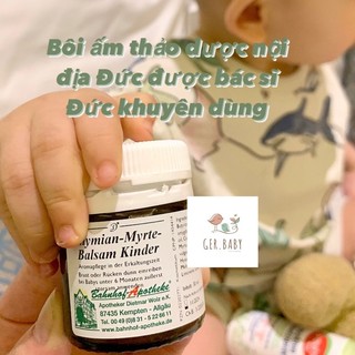 [HÀNG AIR _ CHÍNH HÃNG] Dầu bôi ấm thảo dược Đức - Gerbaby