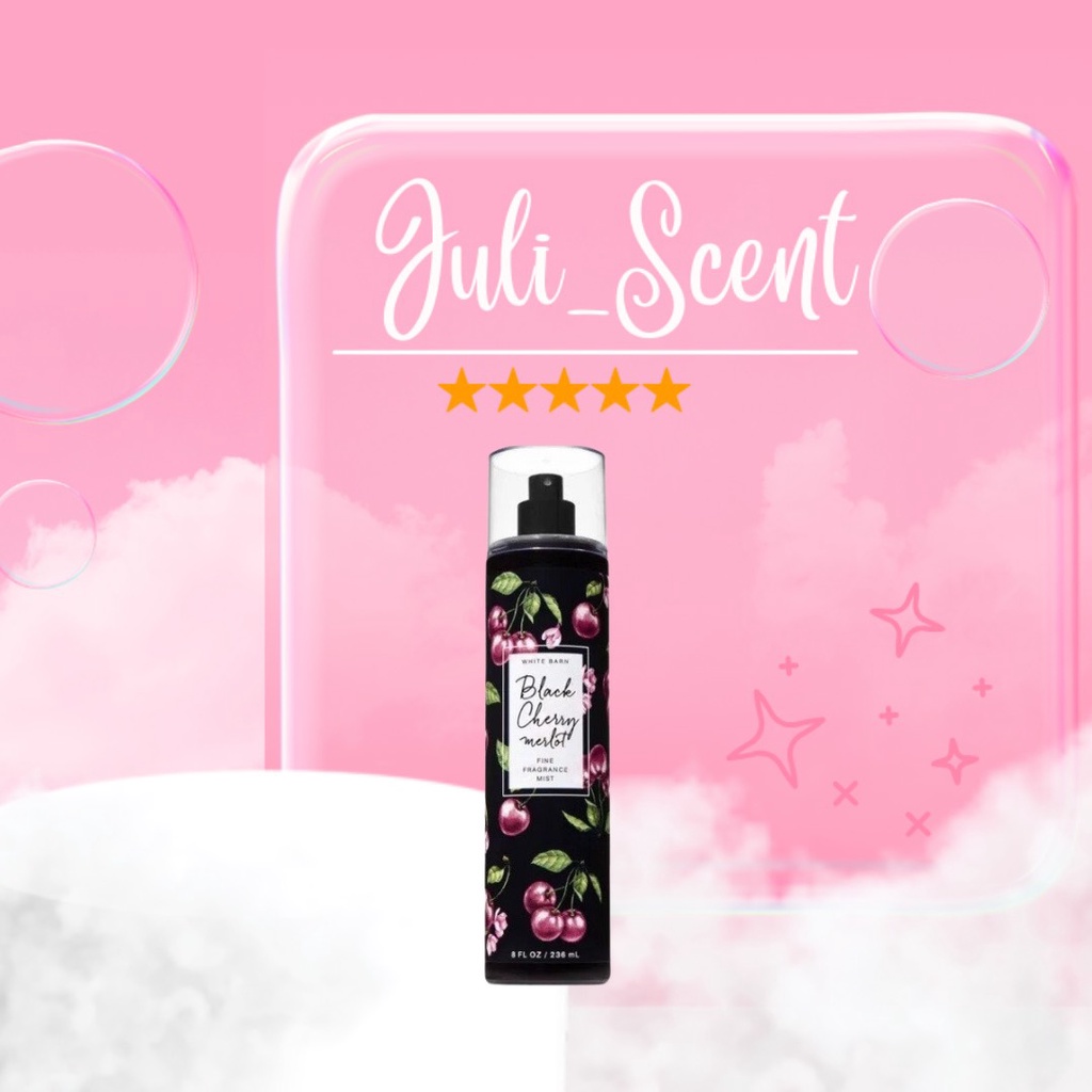 Xịt thơm Body Mist 𝐁𝐚𝐭𝐡 𝐀𝐧𝐝 𝐁𝐨𝐝𝐲 𝐖𝐨𝐫𝐤𝐬 𝐁𝐥𝐚𝐜𝐤 𝐂𝐡𝐞𝐫𝐫𝐲 𝐌𝐞𝐫𝐥𝐨𝐭