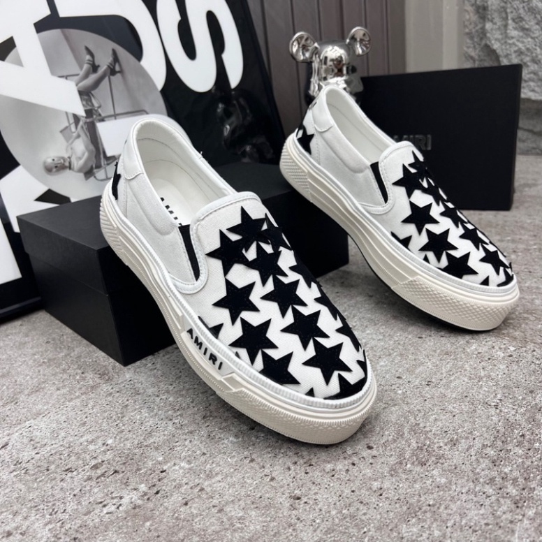 Giày silipon Amiri sao nam , giày slipon hình sao nổi full box - hàng QCCC video và ảnh tại shop