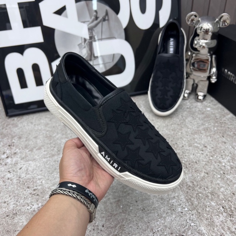 Giày silipon Amiri sao nam , giày slipon hình sao nổi full box - hàng QCCC video và ảnh tại shop