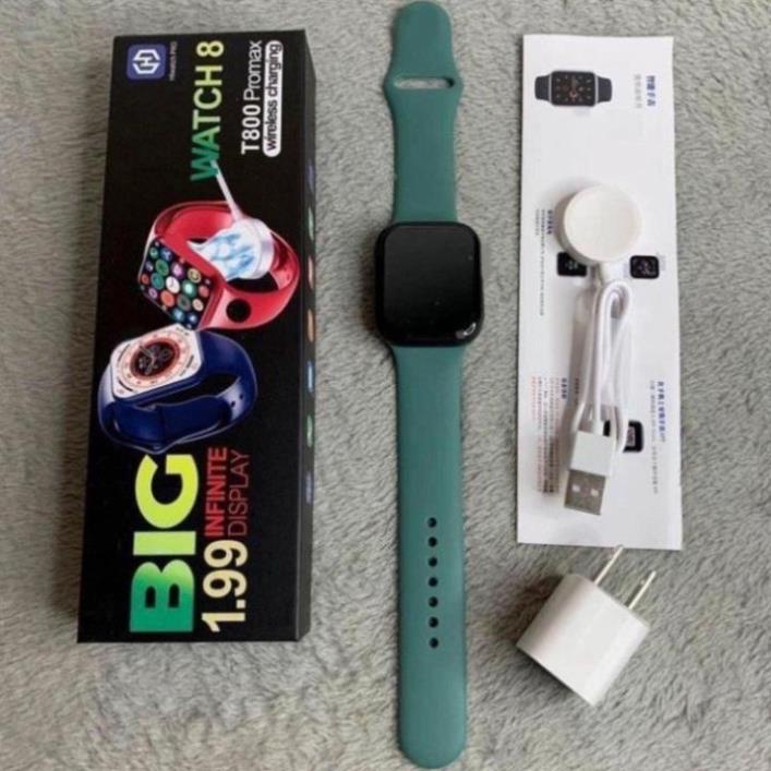 Đồng Hồ Thông Minh Bluetooth Thế Hệ Mới T800 Promax Chống Nước Nghe Gọi Full Nhận Thông Báo- BH 12 Tháng | BigBuy360 - bigbuy360.vn