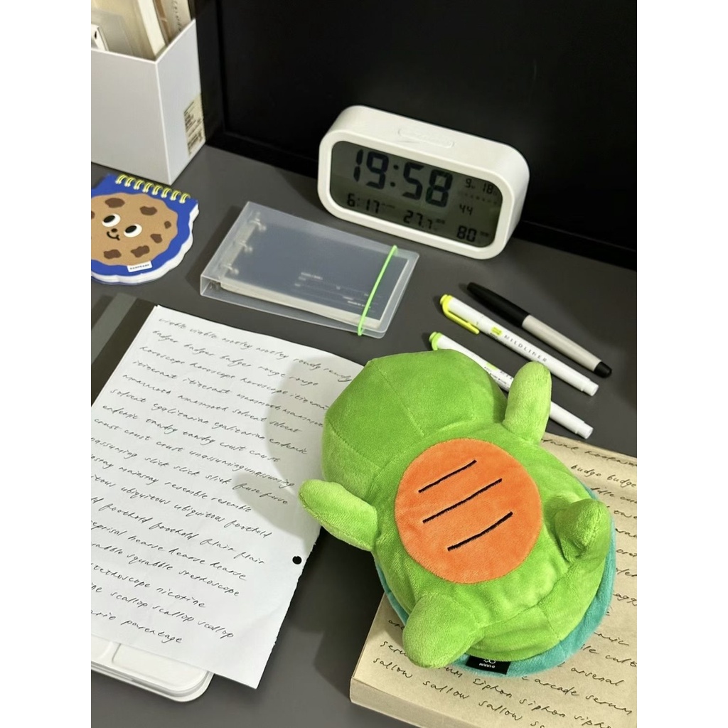 Hộp Đựng Bút Bằng Vải Bông Hình Động Vật Dễ Thương