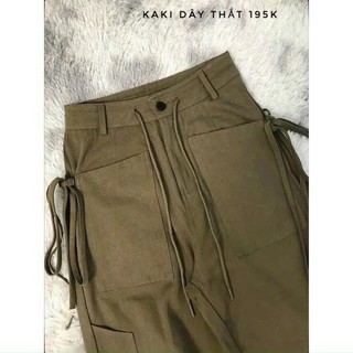 Kaki Suông Dây Thắt Siêu Hot Hit