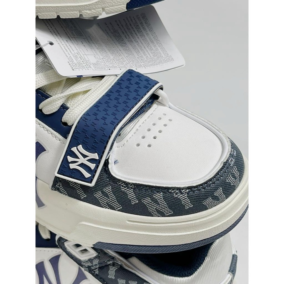 FullBoc Giày thể thao MLB chữ NY đen, giày sneaker MLB