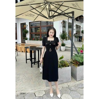 Đầm Xòe Nữ Xếp Ly Dễ Thương XRT061