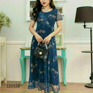 Đầm Voan Nữ Hoa XRT005