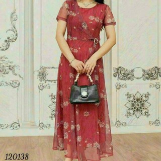 Đầm Voan Nữ Hoa XRT005