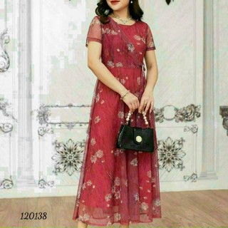 Đầm Voan Nữ Hoa XRT005